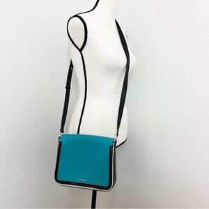 Michael Kors Collection Bag Shoulder Bag Tenby Messenger Blue Black White
